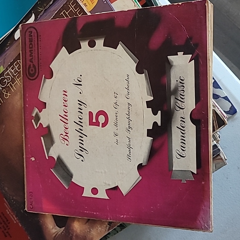 Stratford Symphony OrchestraBeethoven Symphony No 5 Vinyl Record 33s